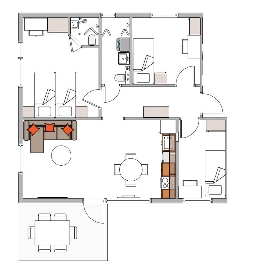 Telemark Apartments Langgt 48 Porsgrunn Zewnętrze zdjęcie